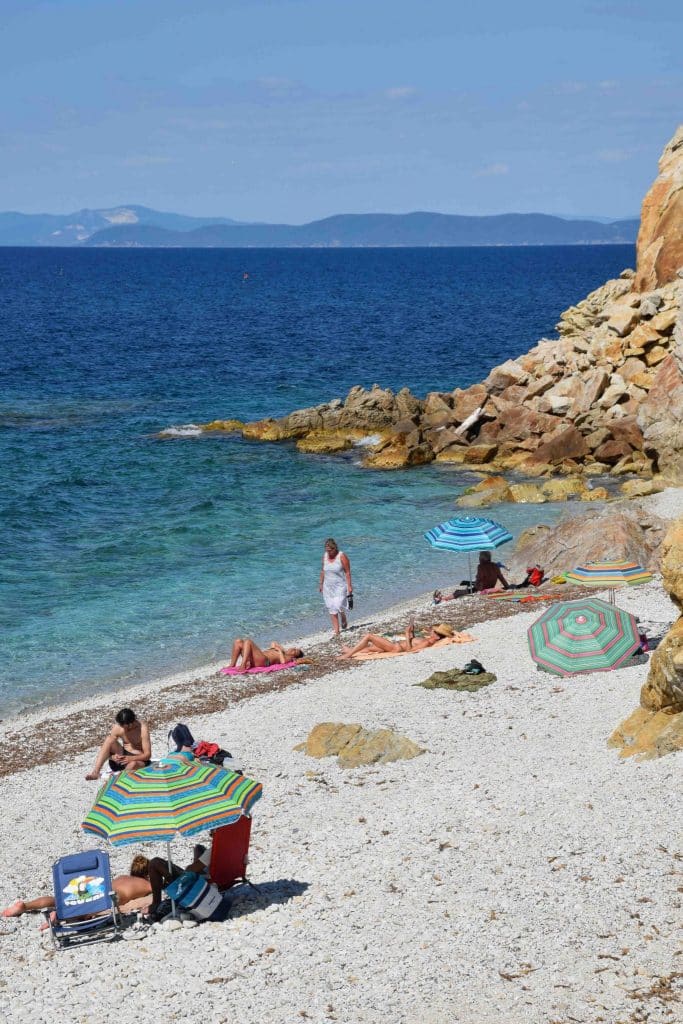 Sansone Beach Elba Island Italy