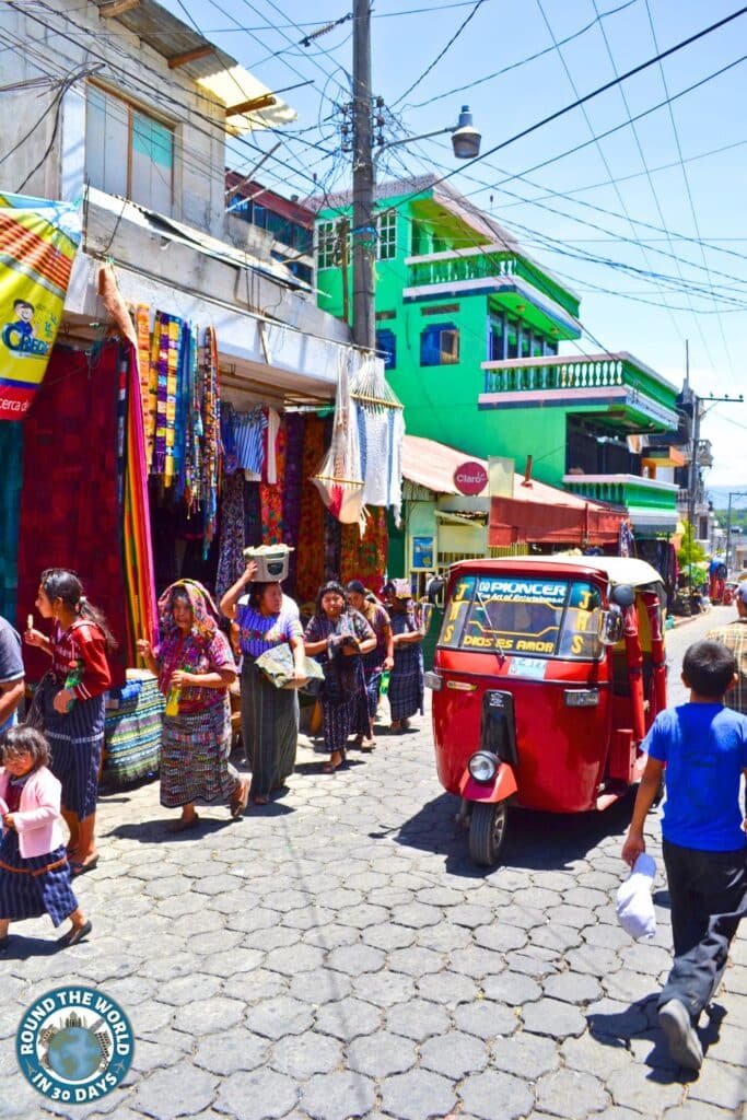 Santiago Tuk Tuk Lake Atitlan Guatemala