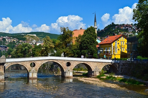 Latin Bridge Sarajevo Bosnia and Herzegovina