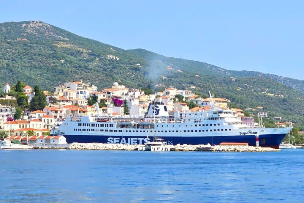 Seajets Ferry Skiathos Greece Sporades