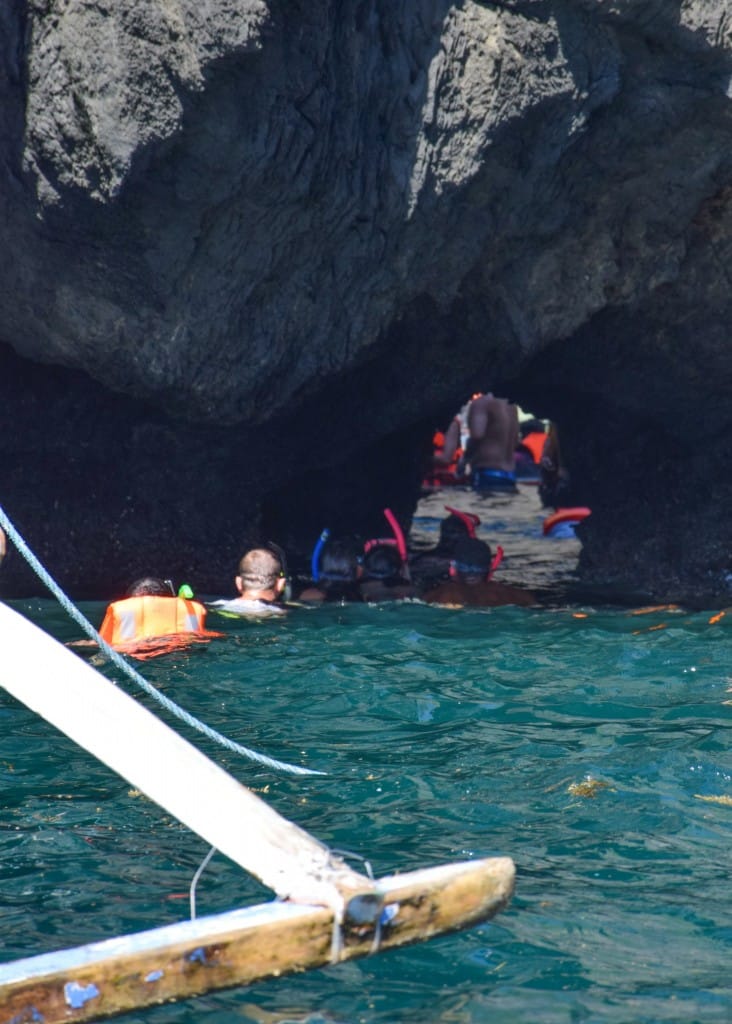 Secret Beach Entrance El Nido Palawan