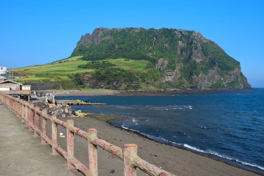 Seongsan Ilchulbong Peak Jeju Korea