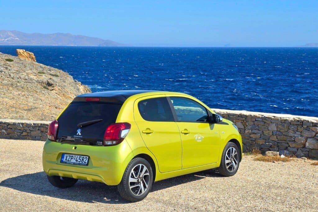 Sifnos Greece Rental Car