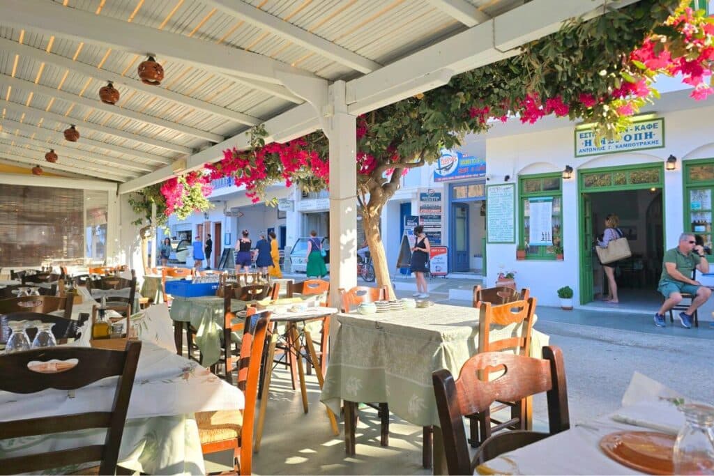 Sifnos Meropi Restaurant Kamares Greece