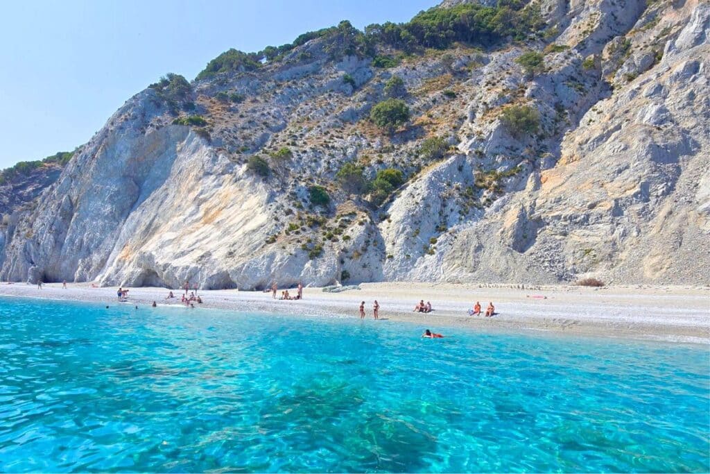 Lalaria Beach Skiathos Greece