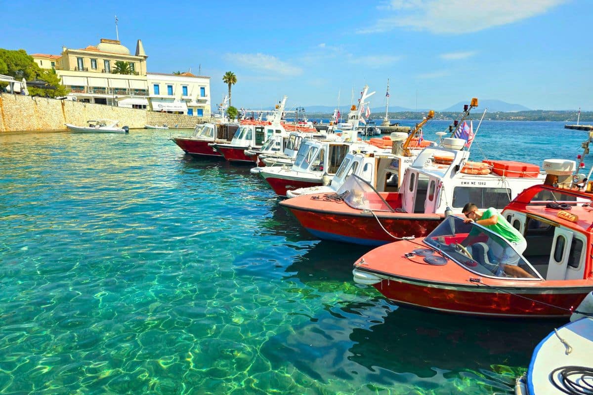 Spetses Island Water Taxi Rank