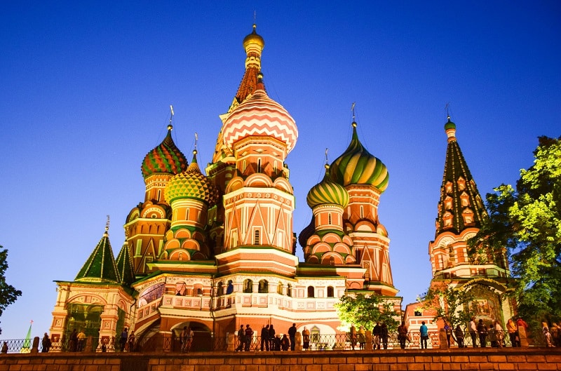 St Basil's Cathedral Moscow Russia