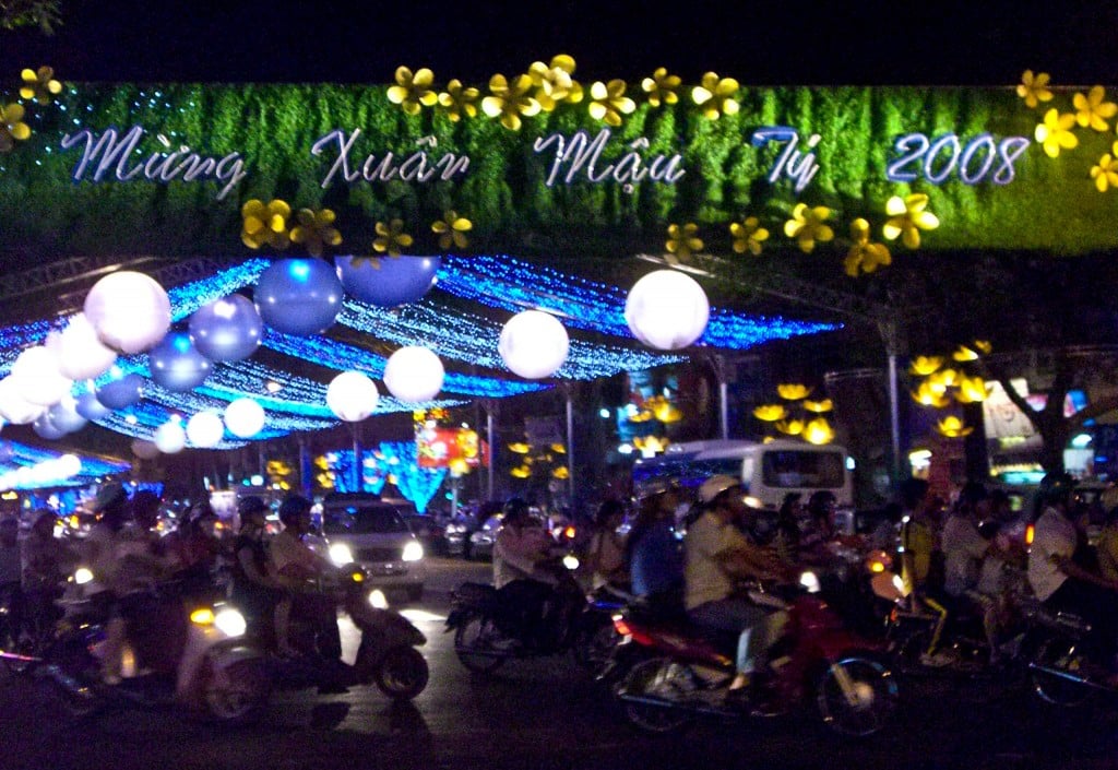 Motorbikes Saigon Vietnam