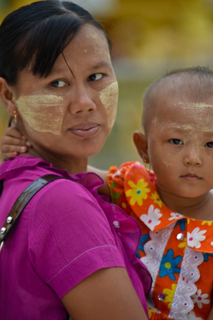 Thanaka Yangon Myanmar