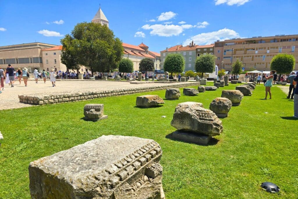 Zadar Roman Forum Croatia