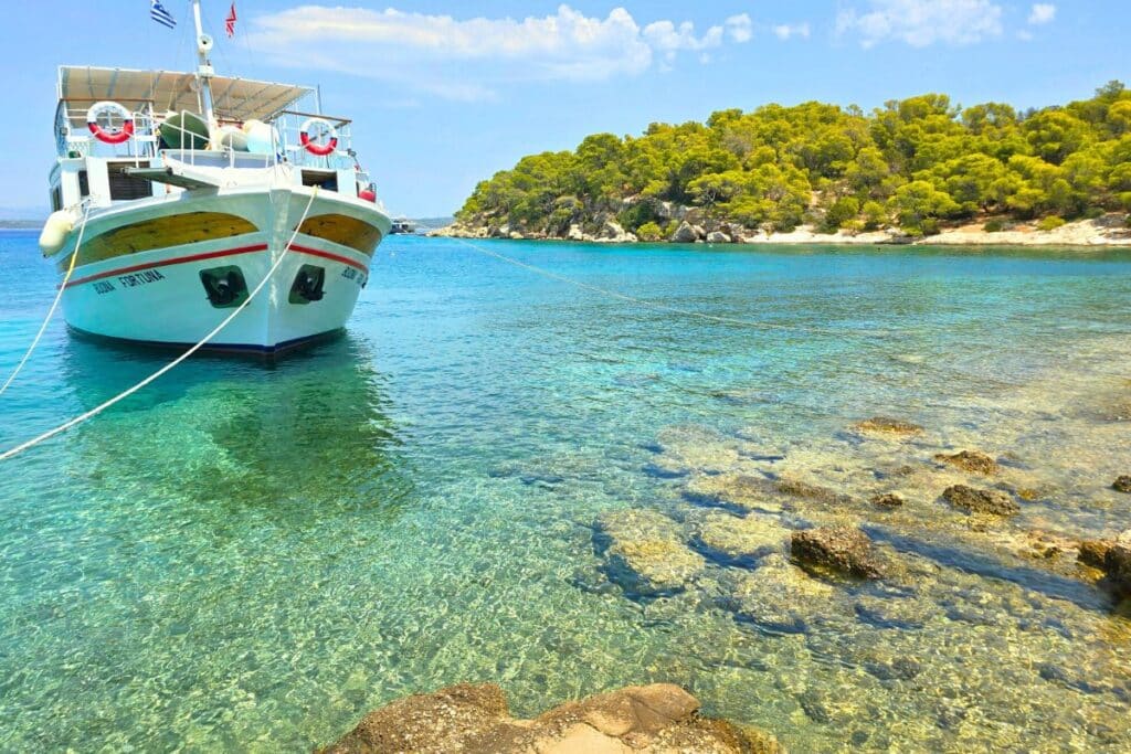 Zogerias Beach Spetses Island Greece