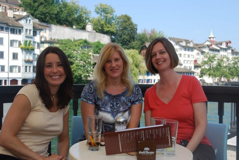 Zurich Switzerland with the Girls